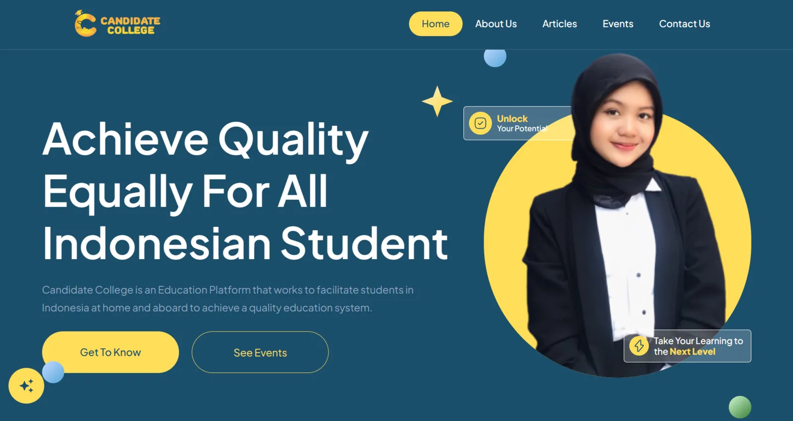 Candidate College — Educational Platform